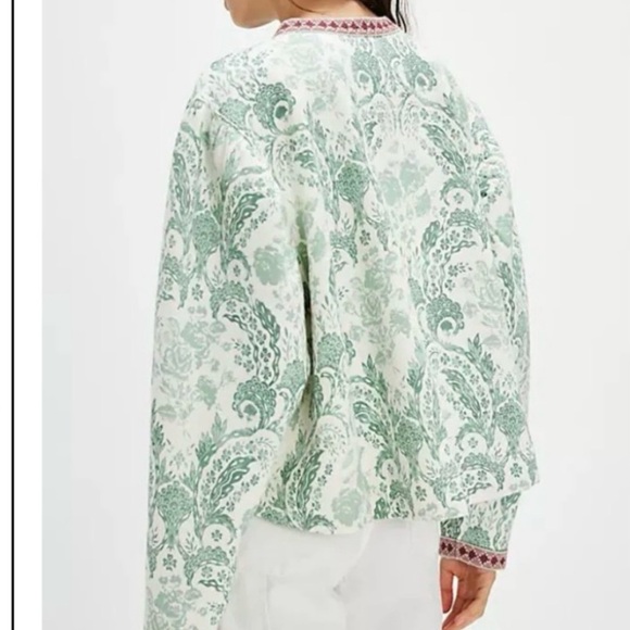 NWOT Free People drifter jacket in earth combo - Picture 2 of 7